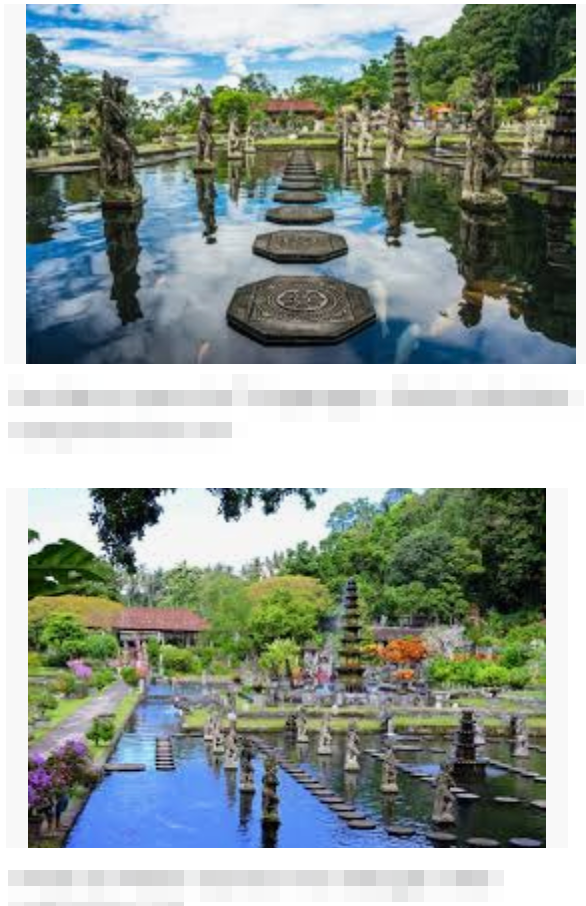 Bali Instagram VS Réalité : Le Tirta Gangga sur Google