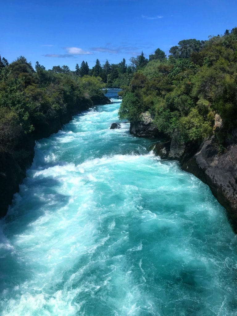 Que faire ile du Nord Nouvelle-Zélande : Huka Falls