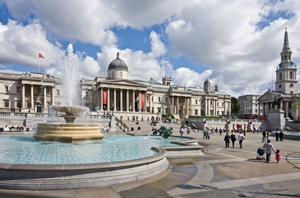 Que faire à Londres : Trafalgar Square