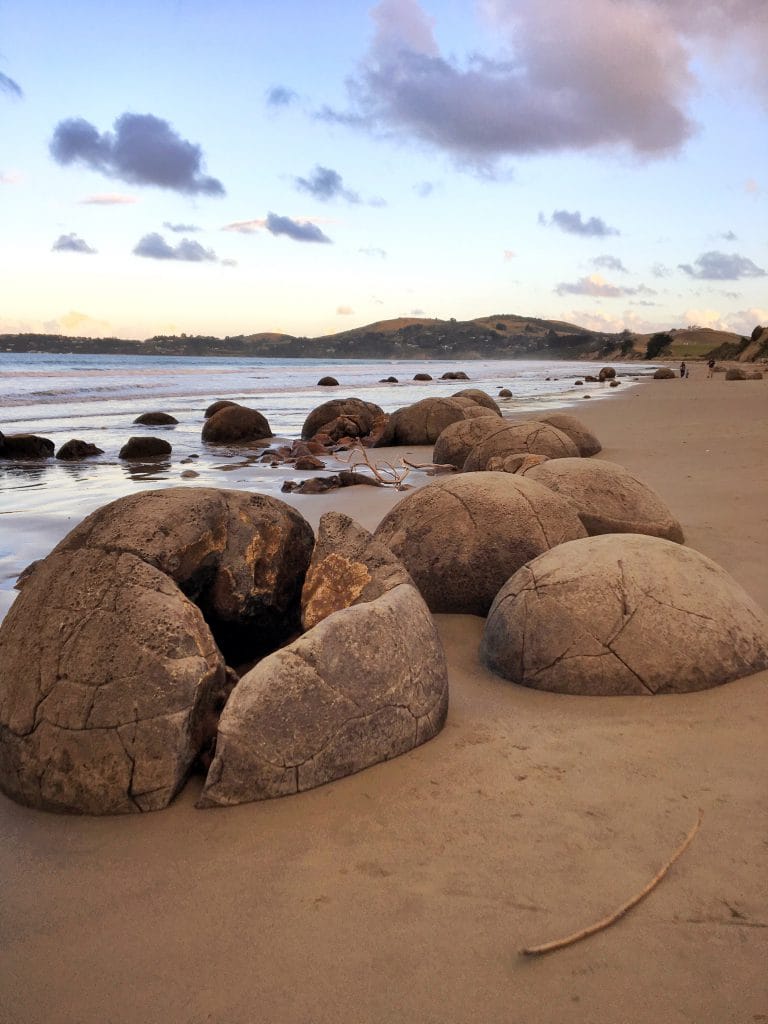 Que faire île du Sud Nouvelle-Zélande : Moeraki Boulders
