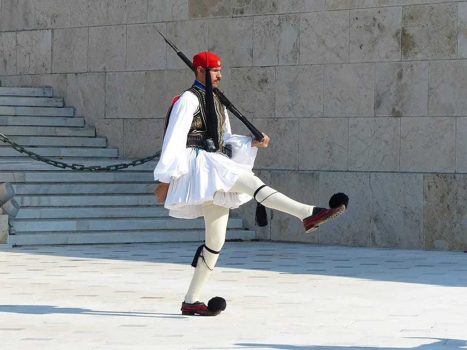 Que faire à Athènes : La relève de la garde