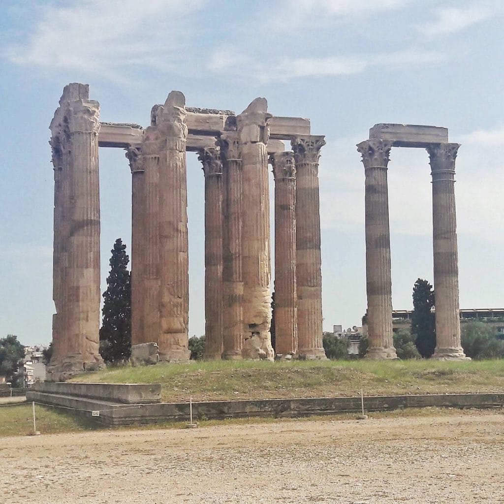 Que faire à Athènes : Le temple de Zeus Olympien