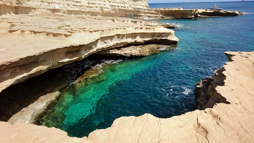 Que faire à Malte : St Peter’s Pool