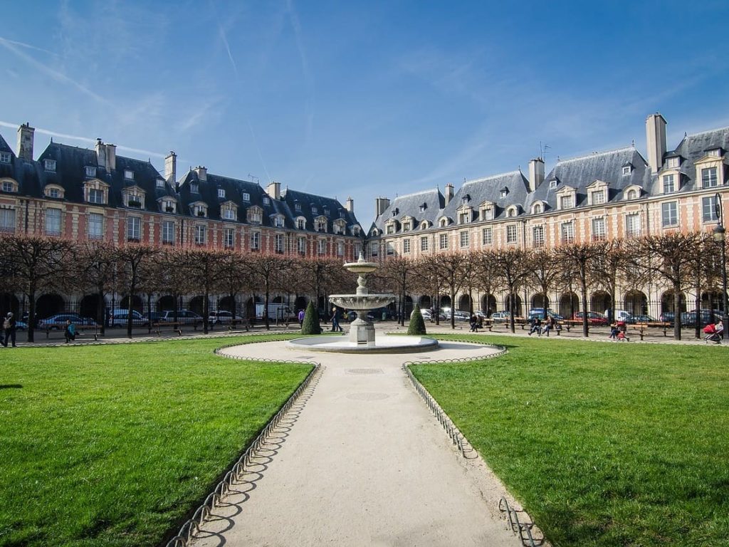 Que faire à Paris : Place des Vosges