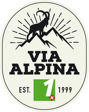 Via Alpina : Traverser la Suisse à pied : Logo