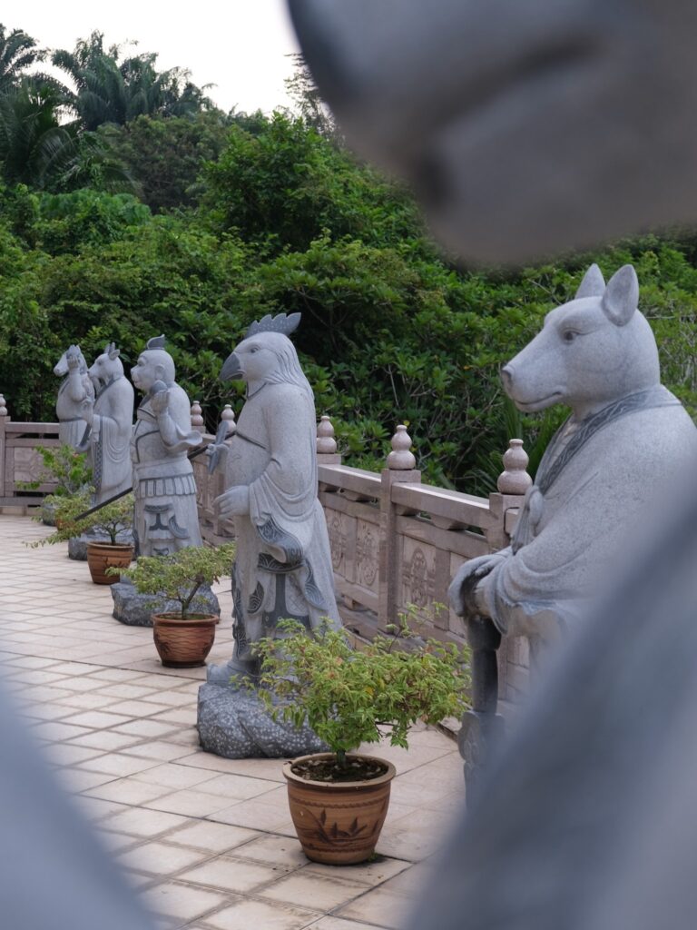 Itinéraire 3 semaines à Bornéo : Les statues du temple Che Sui Khor