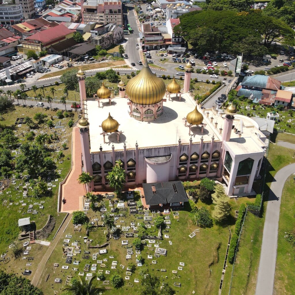Itinéraire 3 semaines à Bornéo : Mosquée de l'État du Sarawak