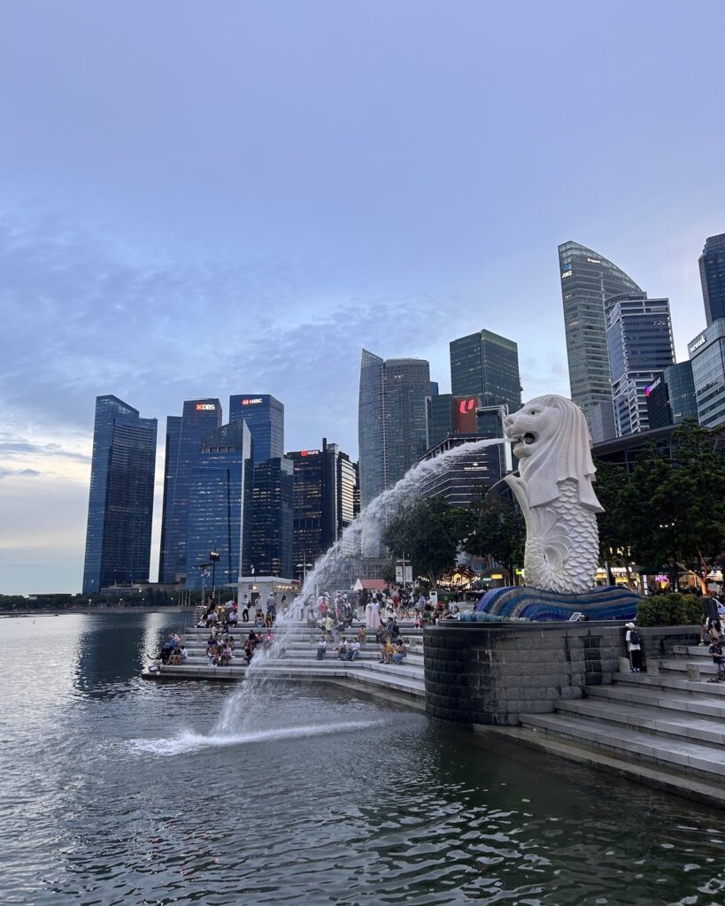 Que faire à Singapour : Le fameux Merlion dans l'hypercentre