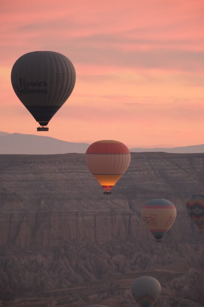 Que faire en Turquie : Cappadoce - Lever de soleil depuis la Pigeon Valley